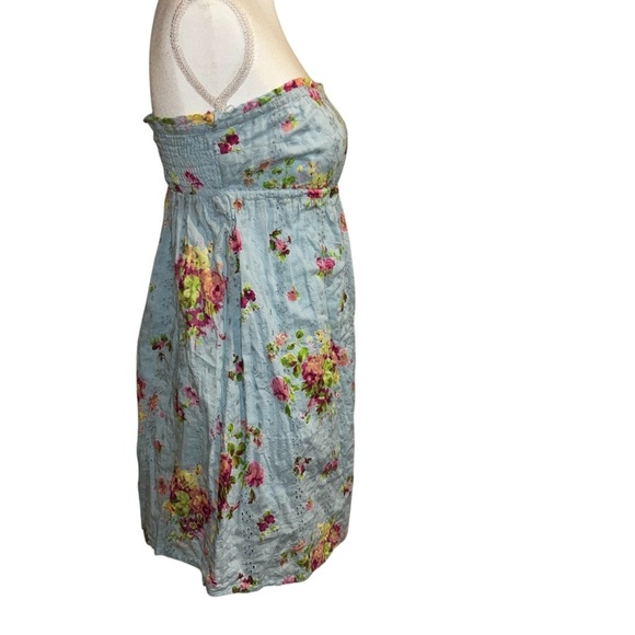 Raviya Floral Strapless Dress, sz M - Picture 3 of 6